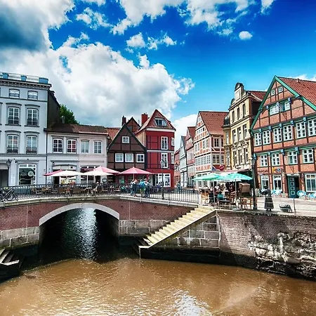 Die Stader Oase Mit Sonnenterrasse Exterior photo